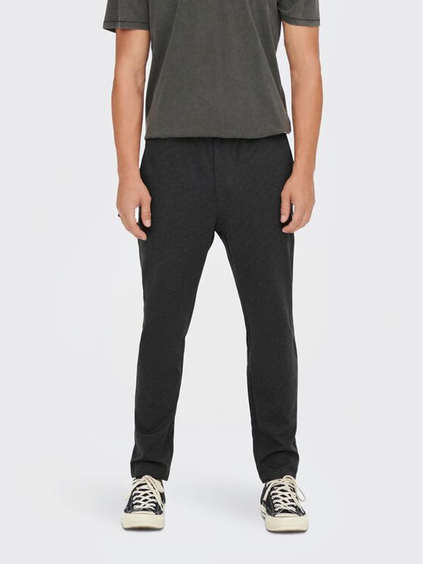 Only & Sons Only & Sons Hlače Linus 22023492 Crna Relaxed Fit