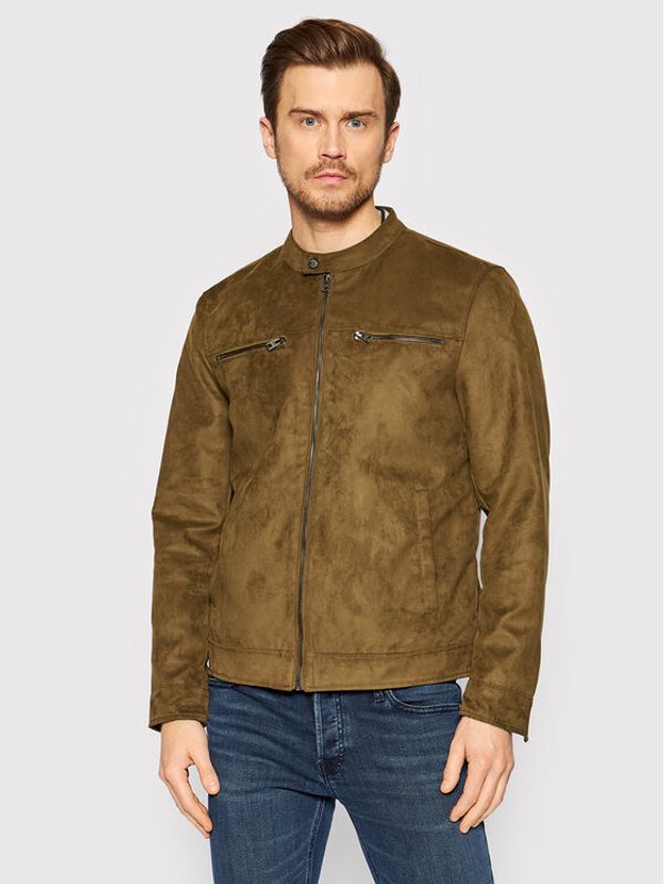 Only & Sons Only & Sons Jakna od imitacije kože Willow 22021446 Smeđa Regular Fit