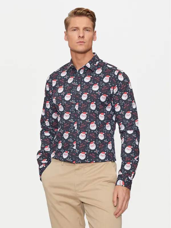 Only & Sons Only & Sons Košulja 22031026 Tamnoplava Slim Fit