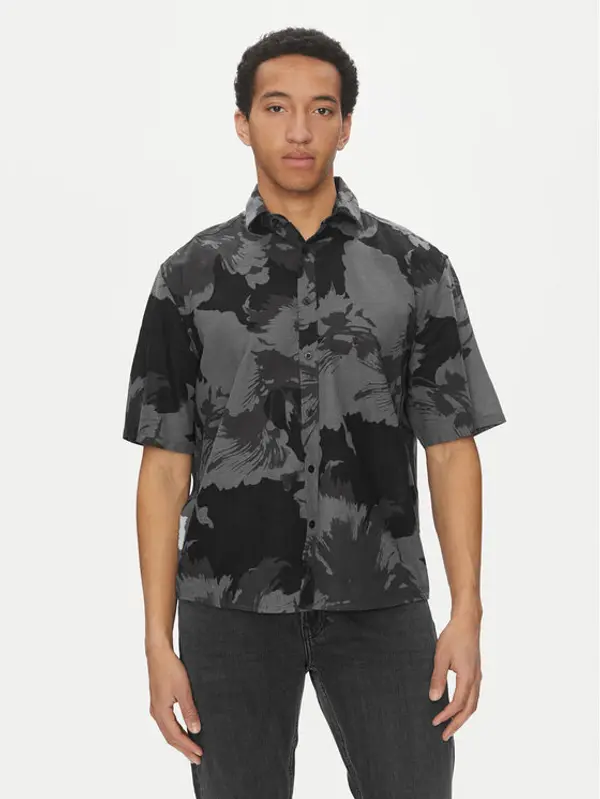 Only & Sons Only & Sons Košulja Caiden 22032123 Siva Relaxed Fit
