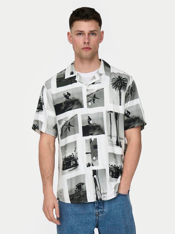 Only & Sons Only & Sons Košulja Nano 22028347 Šarena Regular Fit