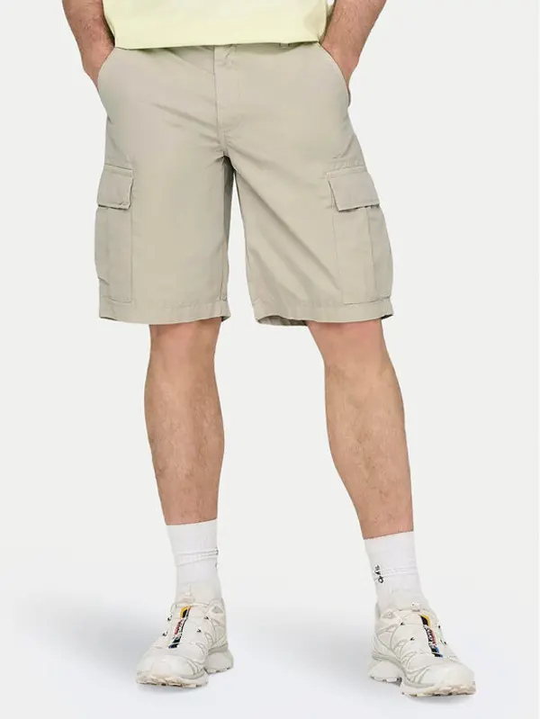 Only & Sons Only & Sons Kratke hlače Loc Cargo 22029214 Bež Regular Fit