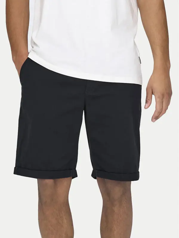 Only & Sons Only & Sons Kratke hlače Peter 22027905 Tamnoplava Regular Fit