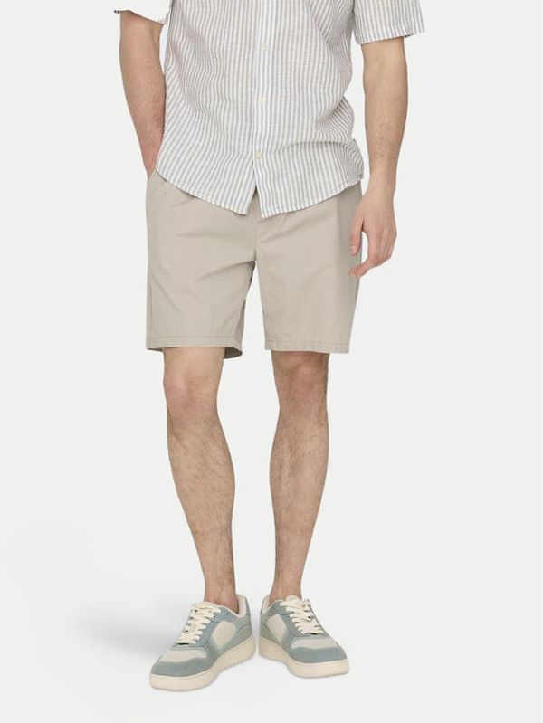 Only & Sons Only & Sons Kratke hlače Tel 22027949 Bež Regular Fit