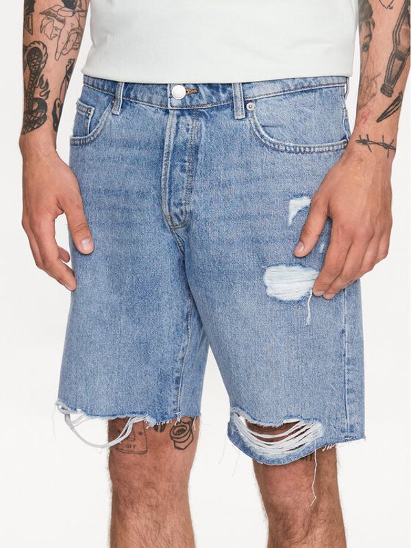 Only & Sons Only & Sons Kratke traperice 22024981 Plava Loose Fit