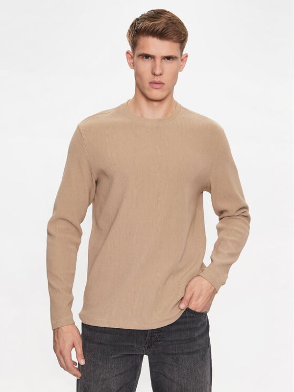 Only & Sons Only & Sons Majica dugih rukava 22019429 Bež Regular Fit