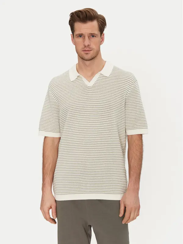 Only & Sons Only & Sons Polo Kian 22033457 Bež Relaxed Fit