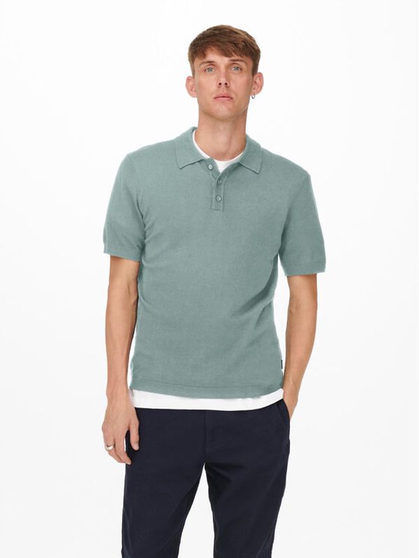 Only & Sons Only & Sons Polo Wyler 22022219 Plava Regular Fit