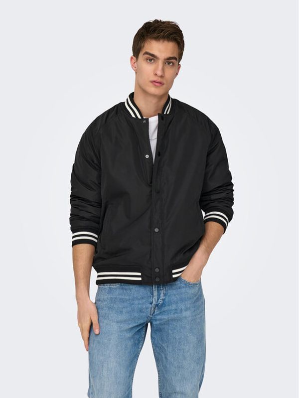 Only & Sons Only & Sons Prijelazna jakna 22025423 Crna Regular Fit