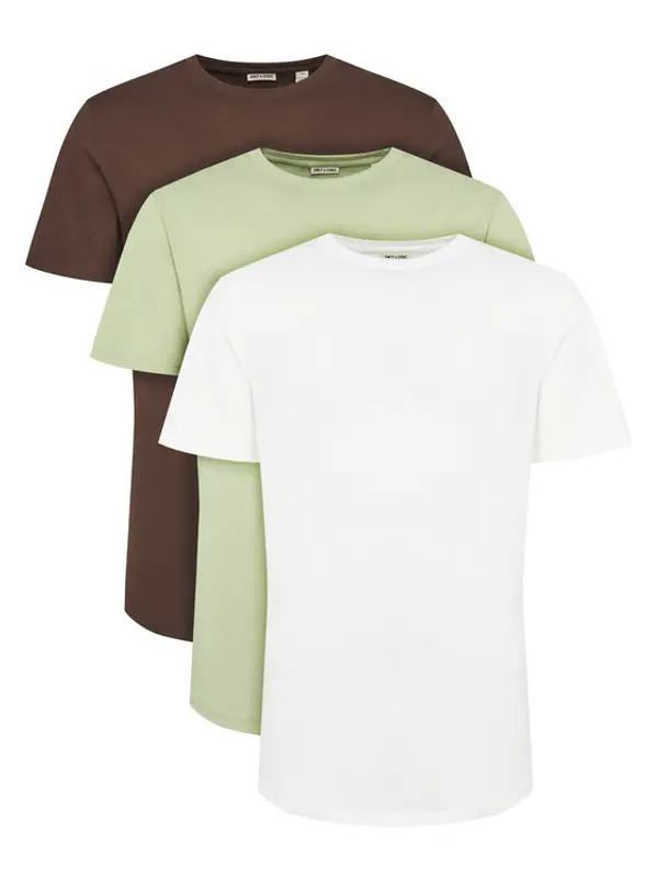 Only & Sons Only & Sons Set t-shirt majica﻿ Jeff 22034548 Zelena Regular Fit