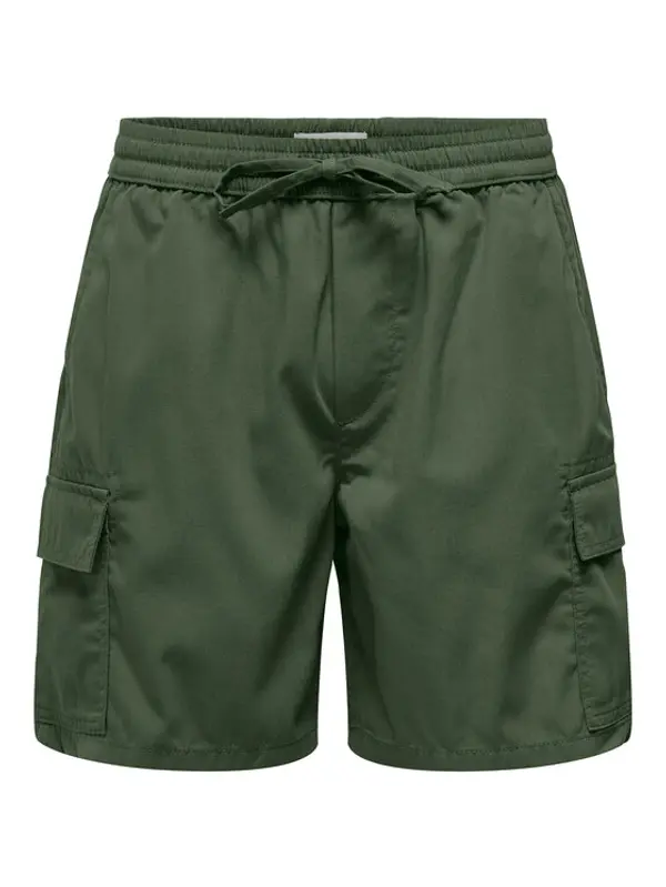 Only & Sons Only & Sons Sportske kratke hlače Kal 22034462 Zelena Slim Fit