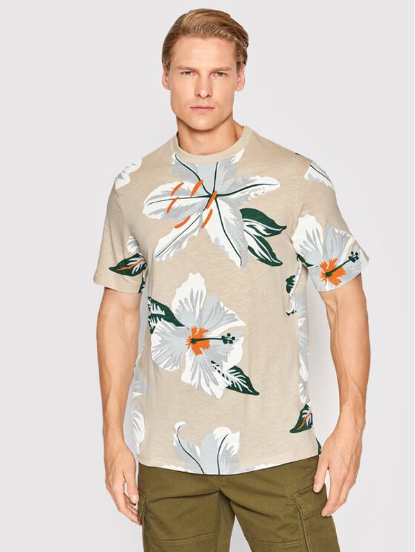 Only & Sons Only & Sons T-shirt Klop 22022164 Bež Regular Fit