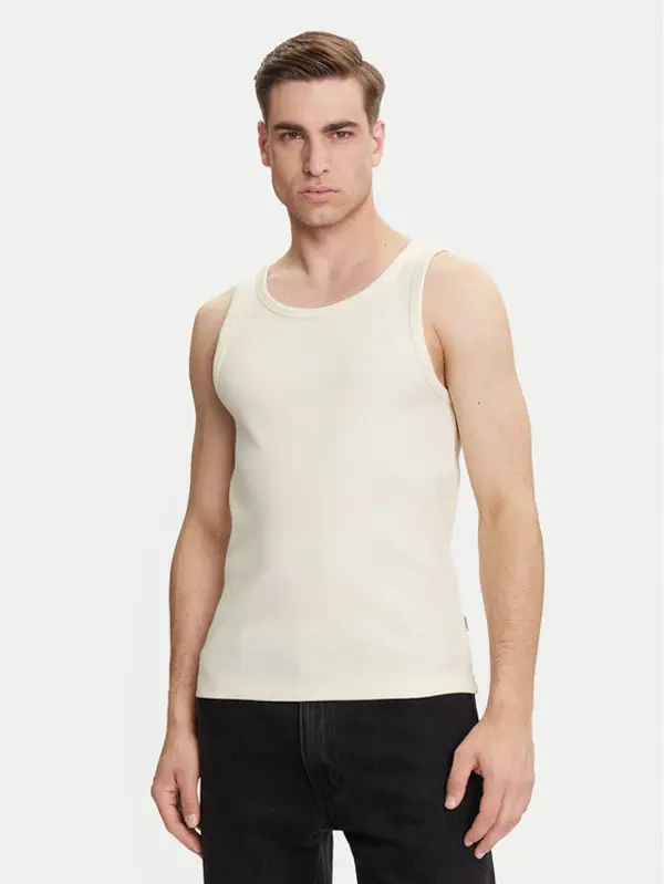 Only & Sons Only & Sons Tank top Tanner 22030217 Écru Regular Fit
