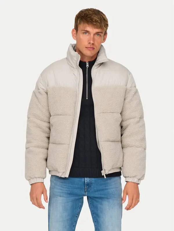 Only & Sons Only & Sons Zimska jakna 22030456 Bež Regular Fit