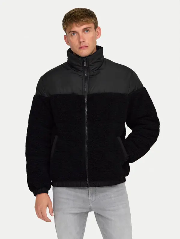 Only & Sons Only & Sons Zimska jakna 22030456 Crna Regular Fit