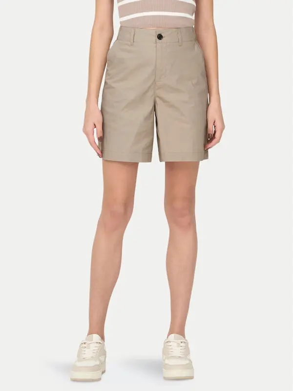 Only ONLY Bermude Zora 15344538 Svijetlo bež Loose Fit
