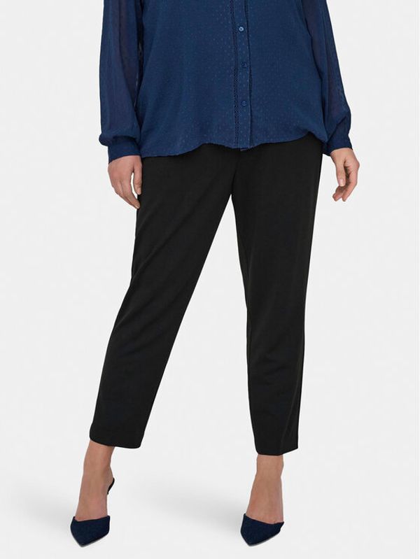 ONLY Carmakoma ONLY Carmakoma Chino Peach 15312306 Crna Slim Fit