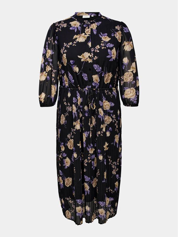 ONLY Carmakoma ONLY Carmakoma Haljina za svaki dan Piona 15302029 Crna Regular Fit