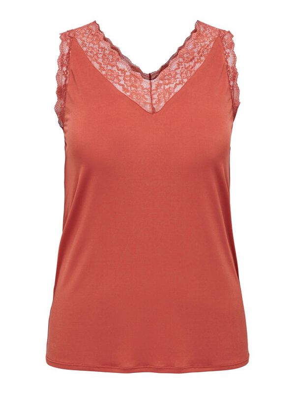 ONLY Carmakoma ONLY Carmakoma Top 15278812 Crvena Regular Fit