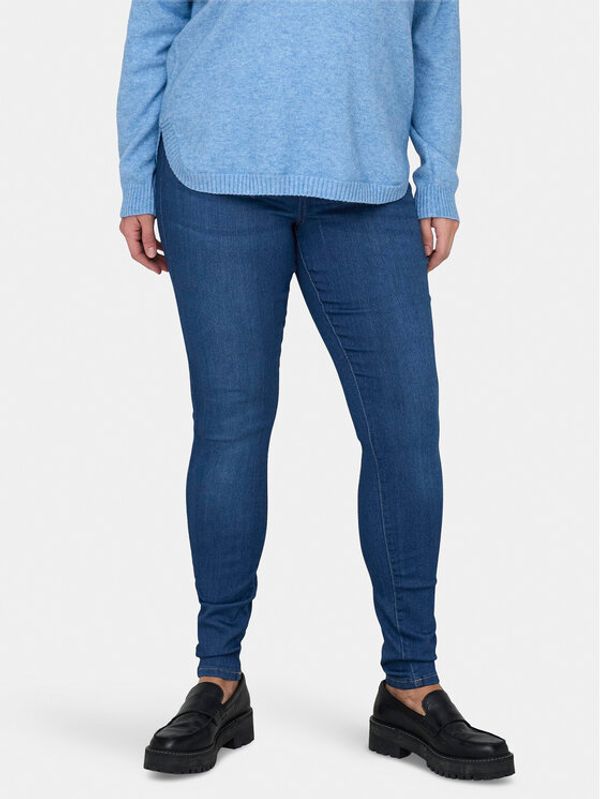 ONLY Carmakoma ONLY Carmakoma Traperice Storm 15313096 Plava Skinny Fit