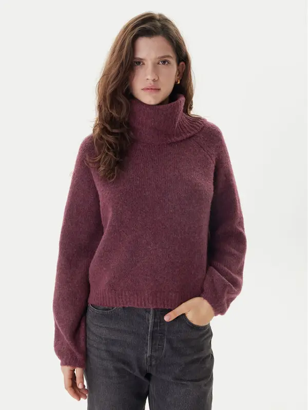 Only ONLY Dolčevita Gila 15358571 Ljubičasta Regular Fit