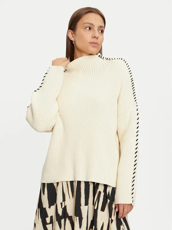 Only ONLY Dolčevita Queenie 15330680 Bež Loose Fit