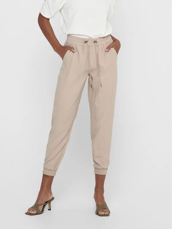 Only ONLY Donji dio trenerke 15203946 Bež Regular Fit