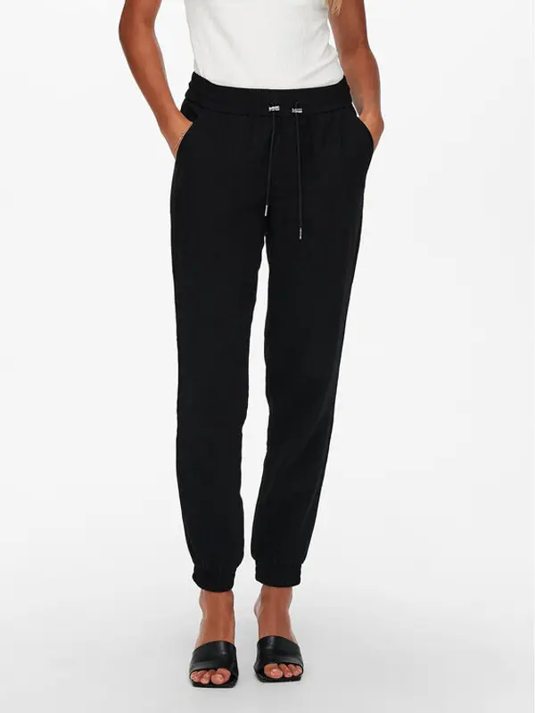 Only ONLY Donji dio trenerke 15203946 Crna Regular Fit