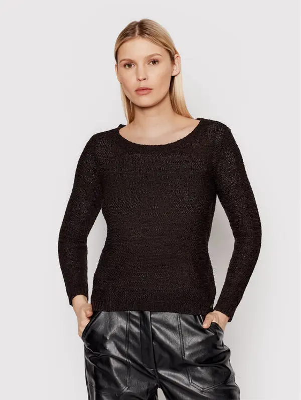 Only ONLY Džemper Geen 15113356 Crna Regular Fit