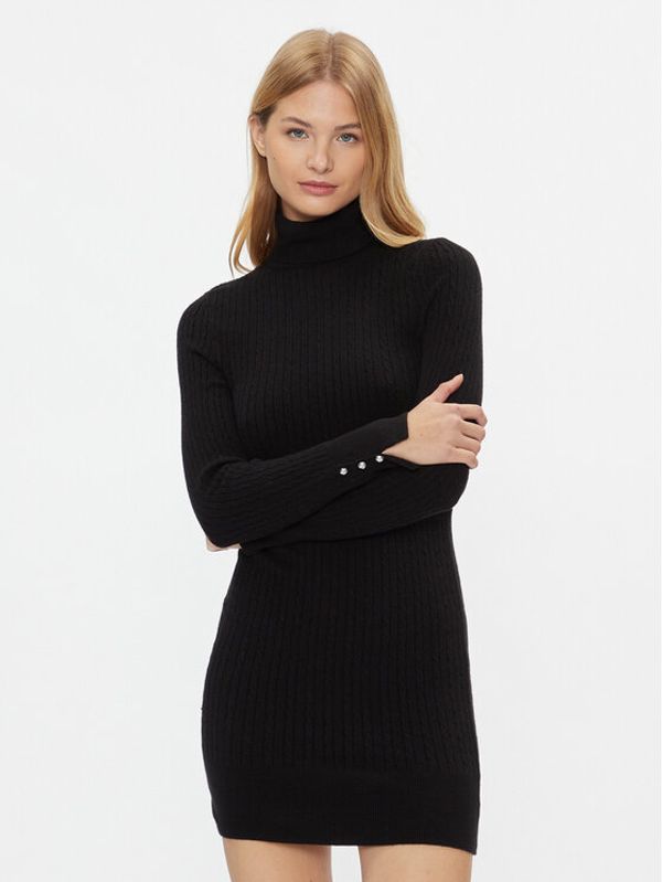 ONLY ONLY Džemper haljina 15307641 Crna Slim Fit