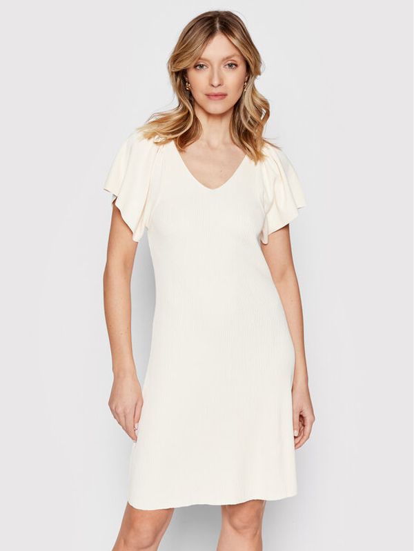 ONLY ONLY Džemper haljina Leelo 15268705 Bež Regular Fit