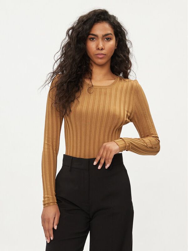 ONLY ONLY Džemper Ida 15268001 Smeđa Regular Fit