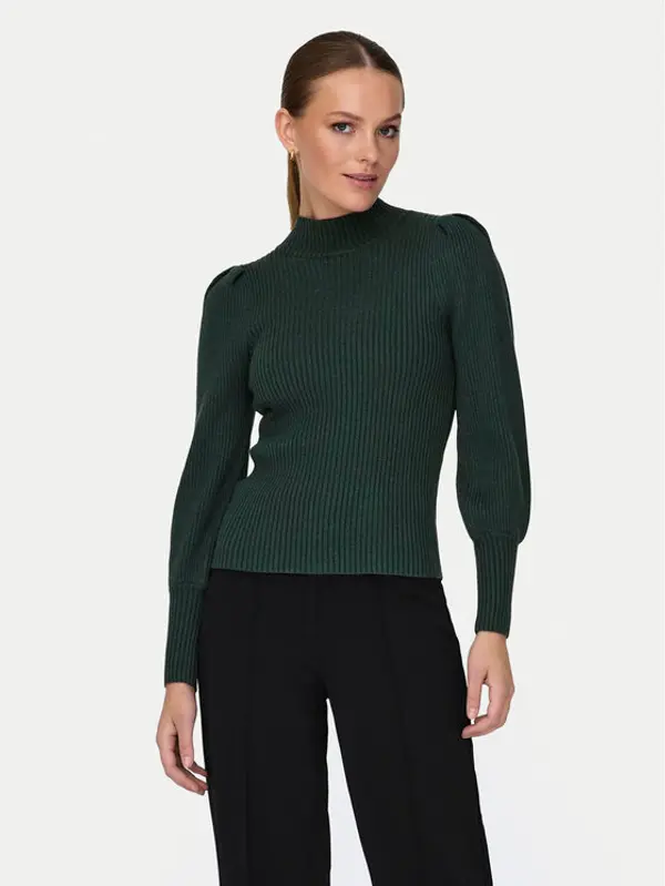 Only ONLY Džemper Katia 15232494 Zelena Regular Fit