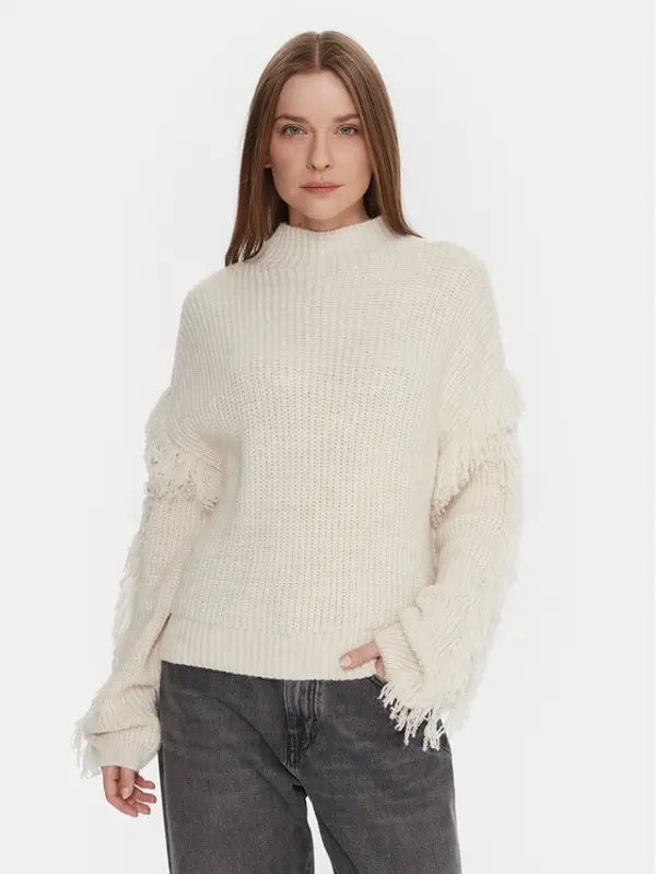 Only ONLY Džemper Molly 15363467 Bež Regular Fit