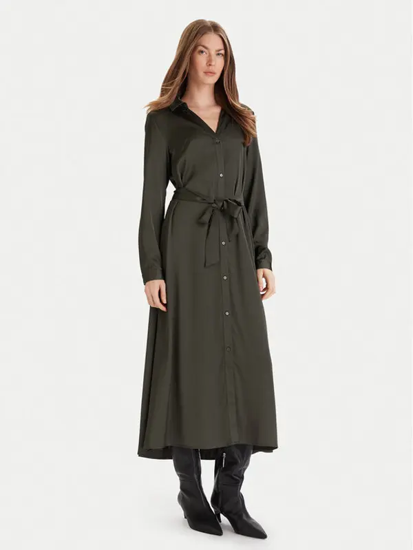 Only ONLY Haljina košulja Mika 15361725 Zelena Regular Fit