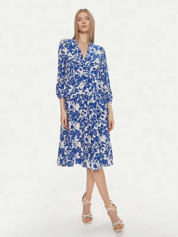 Only ONLY Haljina košulja Milana 15308233 Tamnoplava Loose Fit