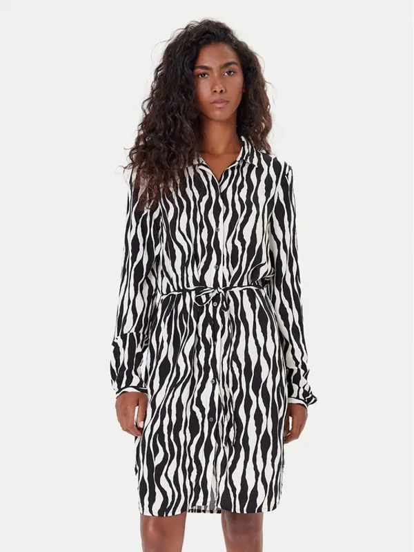 Only ONLY Haljina košulja Nova 15241890 Crna Regular Fit