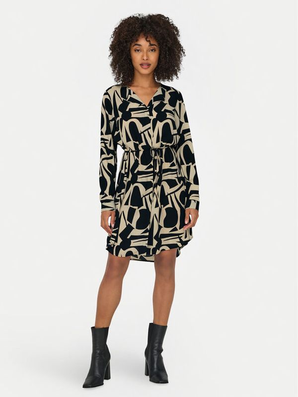 ONLY ONLY Haljina košulja Tiana 15332602 Crna Regular Fit