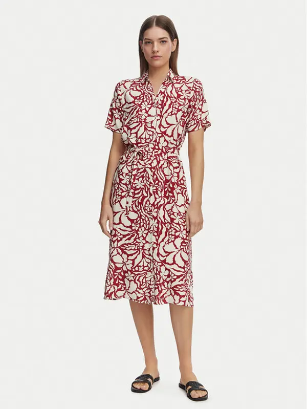 Only ONLY Haljina košulja Yasmin 15357241 Crvena Regular Fit