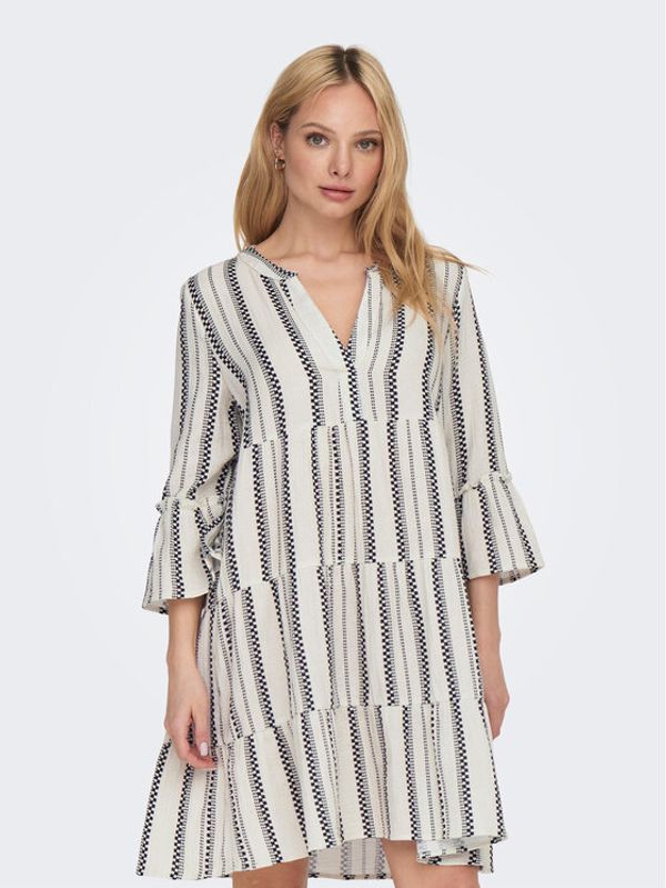 ONLY ONLY Haljina za svaki dan 15296378 Bijela Regular Fit