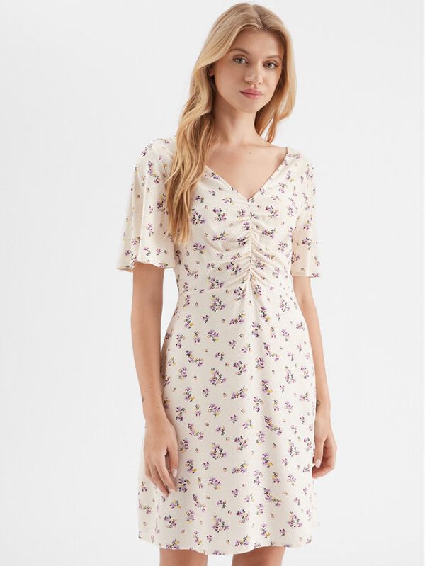 ONLY ONLY Haljina za svaki dan 15299142 Écru Regular Fit