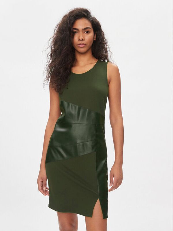 ONLY ONLY Haljina za svaki dan 15305763 Zelena Bodycon Fit