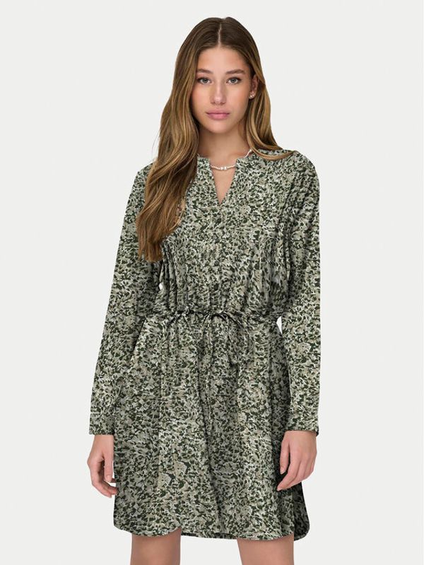 ONLY ONLY Haljina za svaki dan Cory 15200543 Zelena Regular Fit