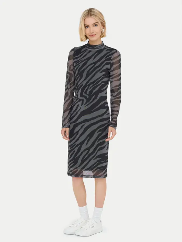 Only ONLY Haljina za svaki dan Erica 15355845 Siva Regular Fit