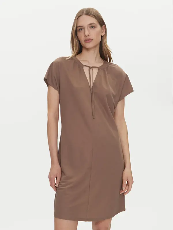 Only ONLY Haljina za svaki dan Jany 15351683 Smeđa Relaxed Fit