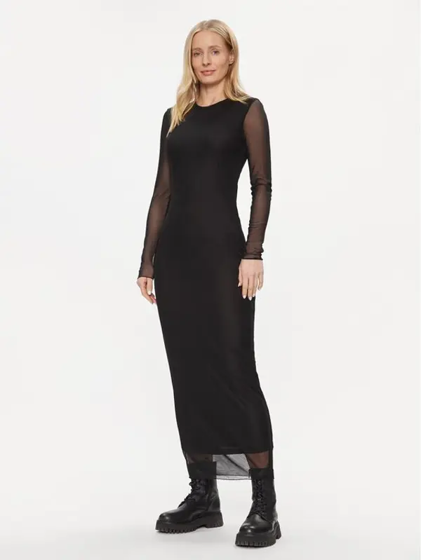 Only ONLY Haljina za svaki dan Lucia 15312218 Crna Slim Fit