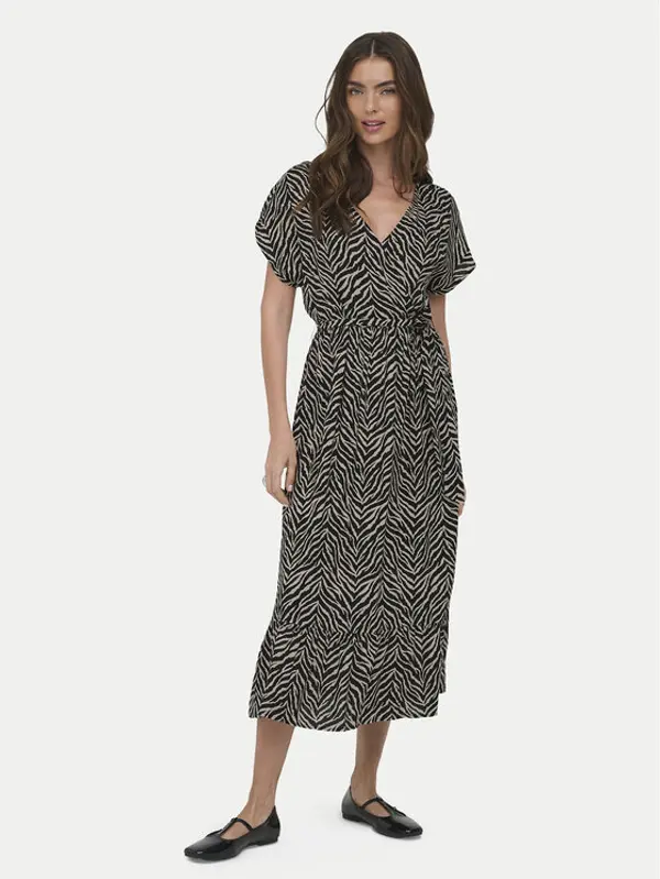Only ONLY Haljina za svaki dan Zilla Adele 15357778 Crna Regular Fit