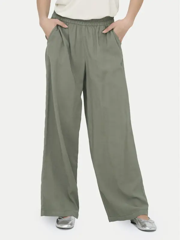 Only ONLY Hlače Aris 15337956 Zelena Straight Fit