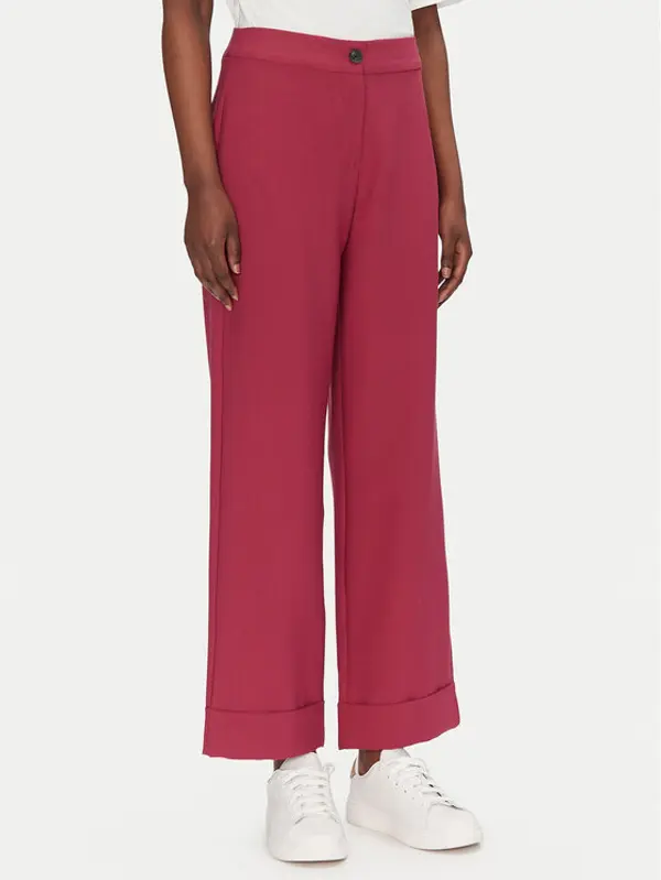 Only ONLY Hlače Casey 15338822 Ljubičasta Cropped Fit
