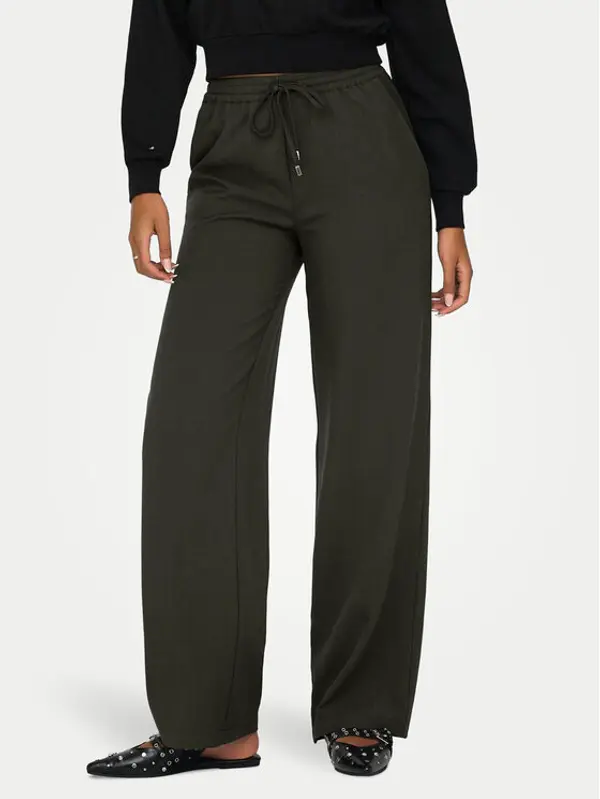 Only ONLY Hlače Ginny 15331492 Smeđa Wide Leg